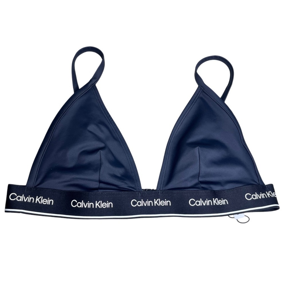 NWT Calvin Klein Y2K Inspo Black Sz L Bralette